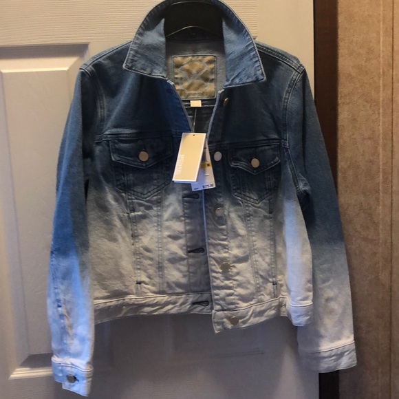 Michael Kors Jackets & Blazers - ☄️New Michael Kors Angel Blue Denim Jacket Note Not Part of the 1/2 off Sale